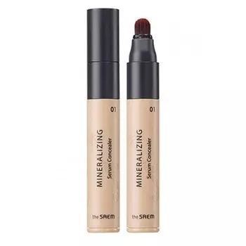 минеральная сыворотка-консилер the saem mineralizing serum concealer