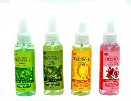 мист для лица увлажняющий deoproce well-being hydro face mist
