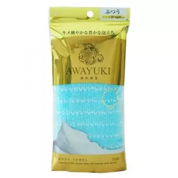 мочалка для тела средней жесткости ohe corporation awayuki nylon towel ordinary