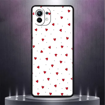 Черный чехол для Xiaomi Mi Poco X3 NFC M4 F3 C40 11 11T 10T Pro 12 9T 9 10 Lite TPU чехол для телефона LOVE Heart Xiaomi Poco M3