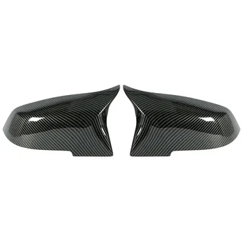 Для BMW 1 2 3 4 серии F20 F30 F31 F32 F36 2012-UP 320i 328i 330d 335i M3 M4 сменный стиль крышка зеркала из углеродного волокна Glossy Black