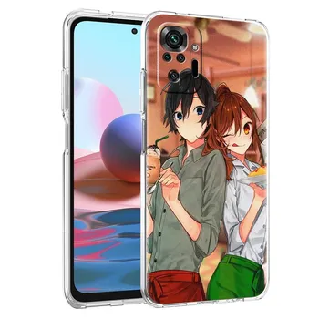 Чехол для телефона Xiaomi Redmi Note 9S 9 8 10 Pro 7 8T 9C 9A 8A K40 Мягкий силиконовый кристально чистый чехол Horimiya Miyamura Izumi Anime Redmi 8