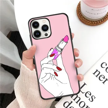 Funda Moon Spells Makeup Best Friend Phone Cover для iPhone 14pro 11pro 12 13pro max 5s 6s xs 7 8plus SE xr 12mini Coque Cases Iphone 5 5S