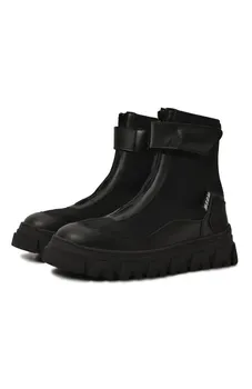 Комбинированные ботинки MSGM kids