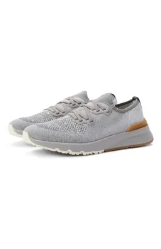 Текстильные кроссовки Brunello Cucinelli