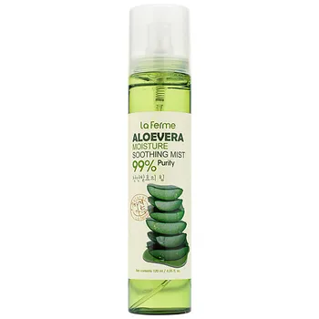 FARMSTAY Спрей для лица Успокаивающий c экстрактом алоэ Aloevera Moisture Soothing Mist