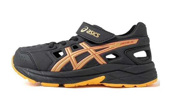Детские сандалии PS черные Asics, черный