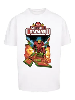 Футболка F4NT4STIC Oversize T-Shirt Arcade Game Atari Retro, белый