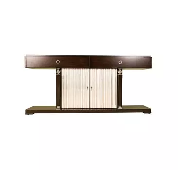 Итальянская консоль mestre (fratelli barri) коричневый 162x75x40 см.