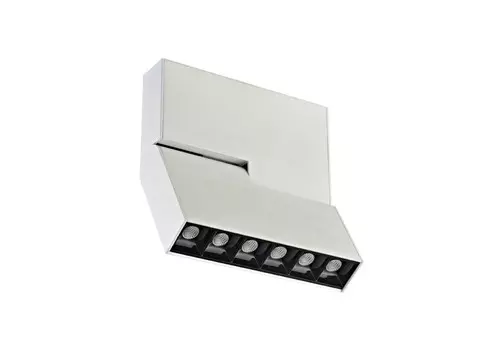 Трековый светильник 6W 3000К для магнитного шинопровода Eye Turn Donolux Dl18786/06M White