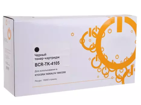 Картридж лазерный Bion BCR-TK-4105 (TK-4105 ), черный, 15000 страниц, совместимый для Kyocera TASKalfa 1800/2200/1801/2201