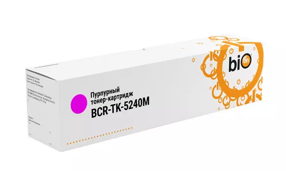 Картридж лазерный Bion BCR-TK-5240M (TK-5240M ), пурпурный, 3000 страниц, совместимый для Kyocera M5526cdw/P5026cdw/P5028