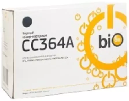 Картридж лазерный Bion BIONCC364A (CC364A ), черный, 10000 страниц, совместимый для LJ P4014/P4015/P4515
