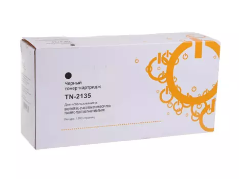 Картридж лазерный Bion TN-2135 (TN-2135 ), черный, 1500 страниц, совместимый для Brother HL-2140/2150/2170, DCP-7030