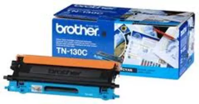 Картридж лазерный Brother TN130C, голубой, 1500 страниц, оригинальный для HL-4040CN, HL-4050CDN, HL-4070CDW, DCP-9040CN, DCP-9042CDN, DCP-9045CDN, MFC-9440CN, MFC-9840CDW, MFC-9850CDN