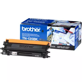 Картридж лазерный Brother TN135BK, черный, 1шт., 5000 страниц, оригинальный, для HL-4040CN, HL-4050CDN, HL-4070CDW, DCP-9040CN, DCP-9042CDN, DCP-9045CDN, MFC-9440CN, MFC-9450CDN, MFC-9840CDW