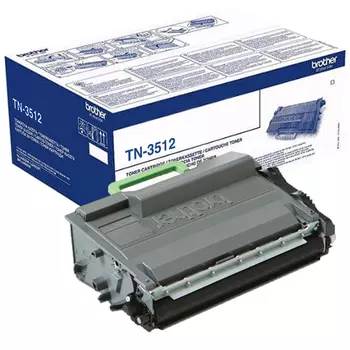 Картридж лазерный Brother TN-3512, черный, 12000 страниц, оригинальный для Brother HL-L6250DN / HL-L6300DW / HL-L6300DWT / HL-L6400DW / HL-L6400DWT / DCP-L6600DW / MFC-L6800DW / MFC-L6800DWT / MFC-L6900DW / MFC-L6900DWT