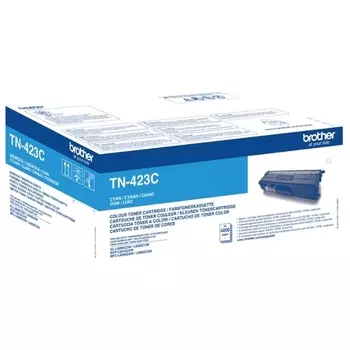 Картридж лазерный Brother TN-423C, голубой, 4000 страниц, оригинальный для Brother HLL8260CDW/DCPL8410CDW/MFCL8690CDW