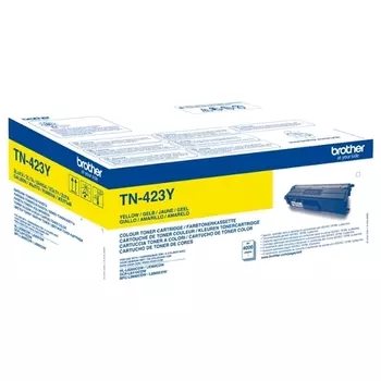 Картридж лазерный Brother TN-423Y, желтый, 4000 страниц, оригинальный для Brother HLL8260CDW/DCPL8410CDW/MFCL8690CDW