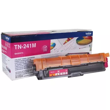 Картридж лазерный Brother TN-241M, пурпурный, 1400 страниц, оригинальный для Brother HL3140/3170/9330
