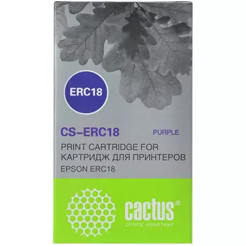 Картридж Cactus CS-ERC18 для Epson ERC 18/Samsung ER4615-R, purple