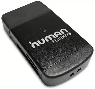 Картридер внешний Human Friends Speed Rate Multi, мультиформатный, USB 2.0, черный