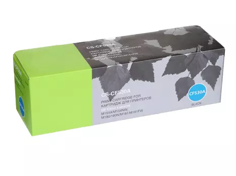 Картридж лазерный Cactus CS-CF530A (205A/CF530A), черный, 1100 страниц, совместимый для LJ M180n/M181fw