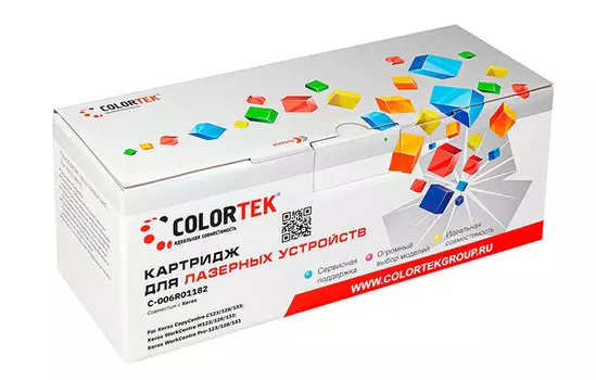 Картридж Colortek 006R01182 для Xerox 123/128/133 (006R01182)