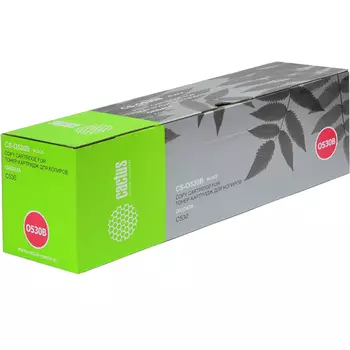 Картридж лазерный Cactus CS-O530BK (O530BK), черный, 5000 страниц, совместимый для OKI C530
