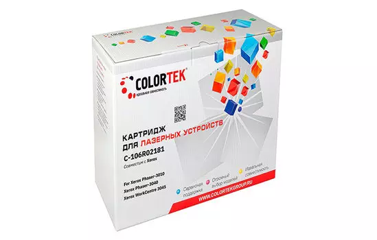 Картридж Colortek 106R02181 для Xerox 3010/3040/3045 (СТ-106R02181)
