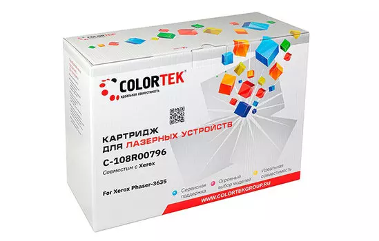 Картридж Colortek 108R00796 для Xerox 3635 (СТ-108R00796)