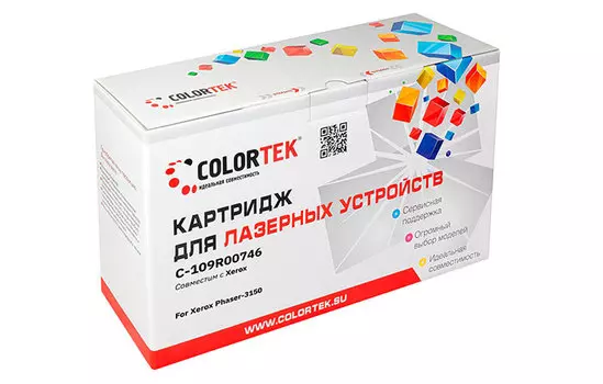 Картридж Colortek 109R00746 для Xerox 3150 (СТ-109R00746)
