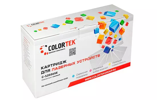 Картридж Colortek 12036SE для Lexmark E120 (СТ-12036SE)