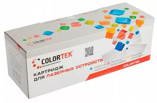 Картридж Colortek 44318608 для Oki C711, (11000стр), черный (СТ-44318608)