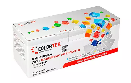 Картридж Colortek 44992404 для Oki B401/MB441/MB451 (2500стр) (СТ-44992404)