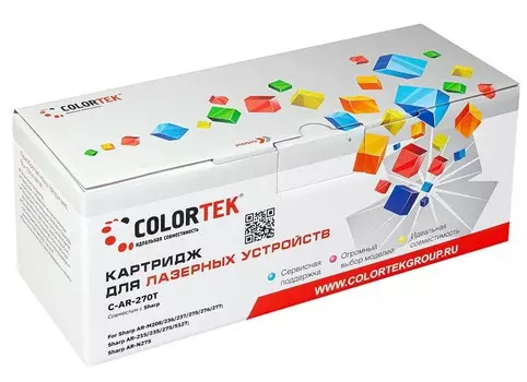 Картридж Colortek AR-270T для Sharp (25000стр) (СТ-AR-270T)