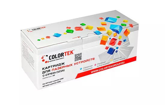 Картридж Colortek C9703A пурпурный (СТ-C9703A)