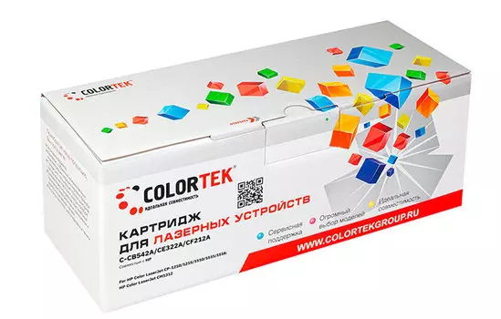 Картридж Colortek CE322A (128A) желтый (СТ-CE322A)