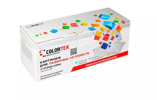 Картридж Colortek CF353A (130A) пурпурный (СТ-CF353A)