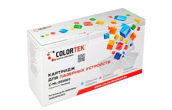 Картридж Colortek ML-1210D3 для Samsung (СТ-ML-1210(D3))