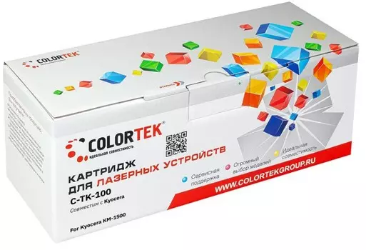 Картридж Colortek TK-100 для Kyocera (СТ-TK-100)