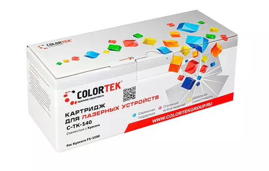 Картридж Colortek TK-140 для Kyocera (СТ-TK-140)