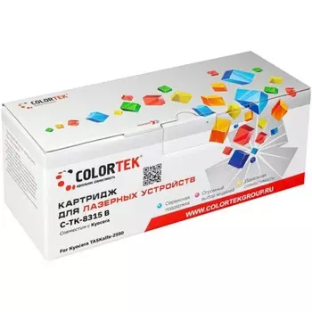 Картридж Colortek TK-8315K для Kyocera, черный (СТ-TK-8315Bk)