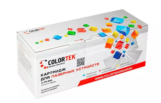 Картридж Colortek TK-895K для Kyocera, черный (СТ-TK-895Bk)