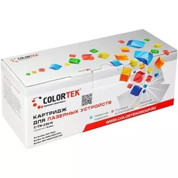 Картридж Colortek TN-230M для Brother, пурпурный (СТ-TN-230M)