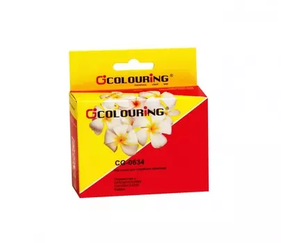 Картридж Colouring CG-0634 для Epson C67/C87/CX3700/CX4100/CX4700, желтый пигмент (IFE410YCGJP/CG-TO634)