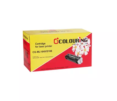 Картридж Colouring CG-MLT-D108S для Samsung ML-1640/1641/1645/2240/2241 (1500стр) с чипом