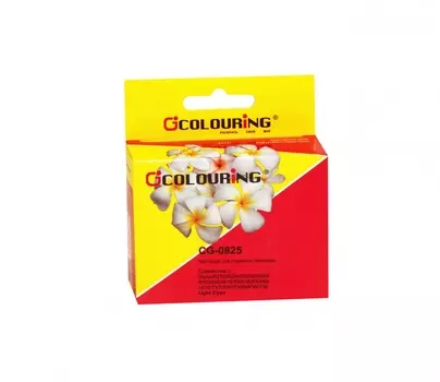 Картридж Colouring CG-T0825N для Epson Stylus R270/R290/R295/R390/RX590/RX610/RX615/RX690/1410/TX700W/TX800FW/T50, светло-голубой (CG-TO825)