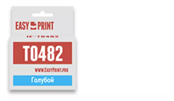 Картридж струйный EasyPrint IE-T0482, совместимый, для Epson Stylus Photo R200/300/RX500/600