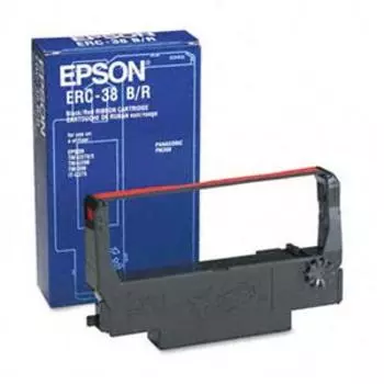 Картридж Epson ERC38BR оригинальный для TM-U220A/B/D/TM-U230, черный/красный ( C43S015376)